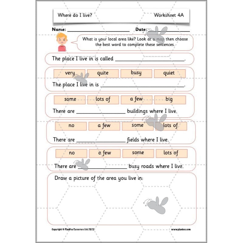 PlanBee Our Local Area KS1 Geography Planning | PlanBee