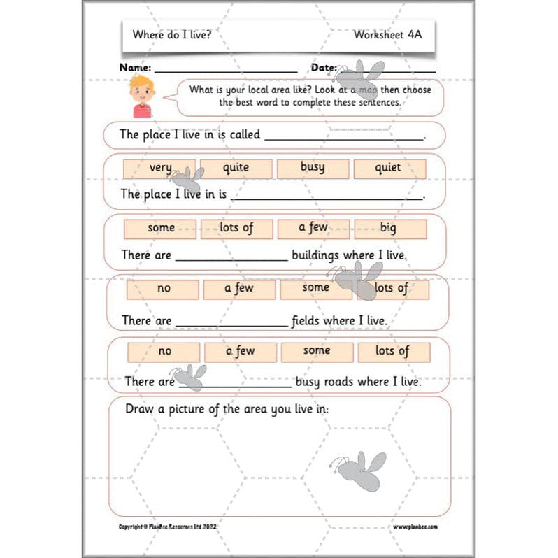 Our Local Area KS1 Geography Planning | PlanBee