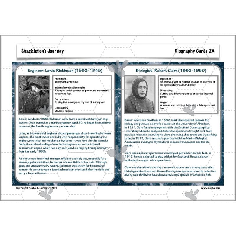 PlanBee Shackleton's Journey KS2 English Planning | PlanBee