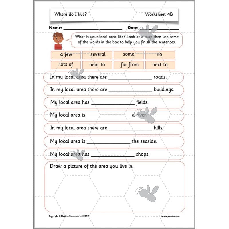 PlanBee Our Local Area KS1 Geography Planning | PlanBee