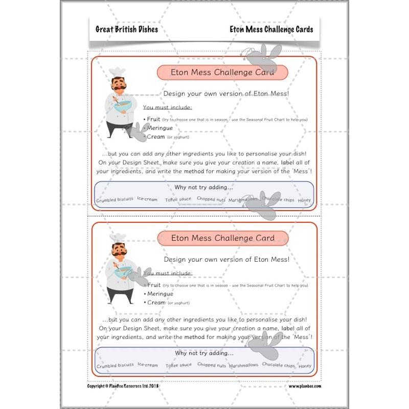 PlanBee Great British Dishes: KS2 DT scheme of work by PlanBee