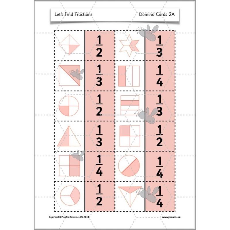 PlanBee Let's Find Fractions - Year 2 Maths - Measurement Planning