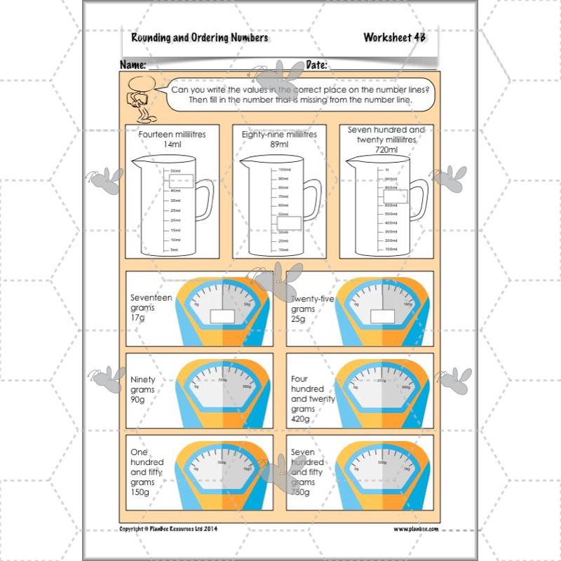 PlanBee Rounding and Ordering Numbers - Place Value: Year 4 Maths Lesson Plans
