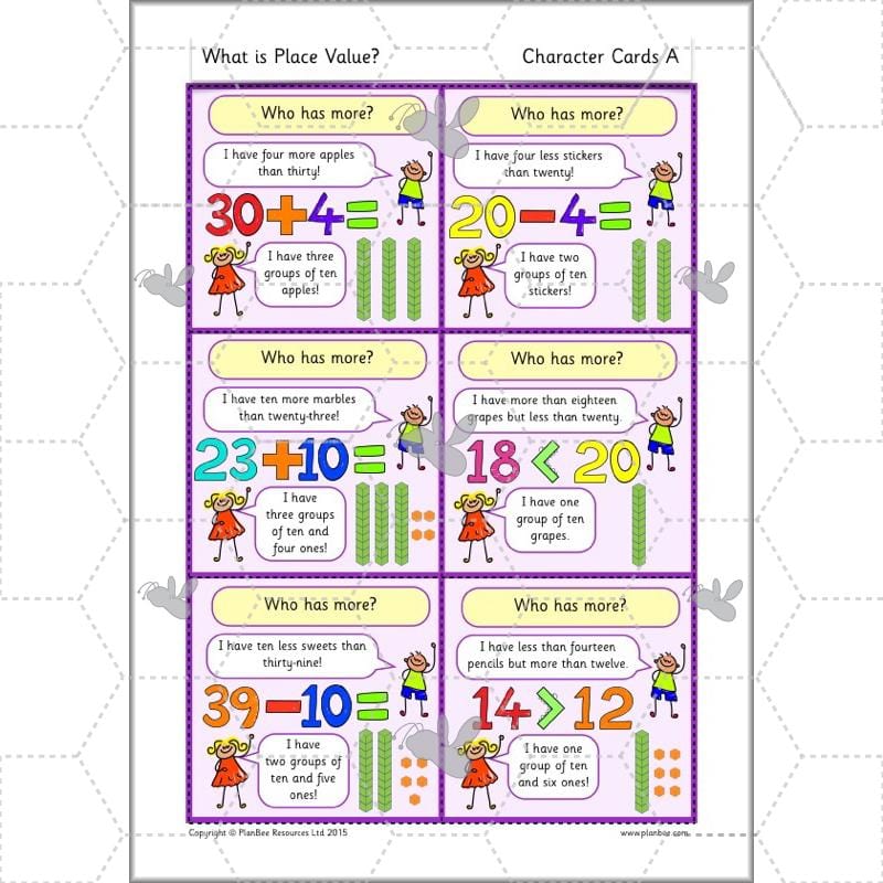 PlanBee What is Place Value? Year 2 Maths lesson plans and resources