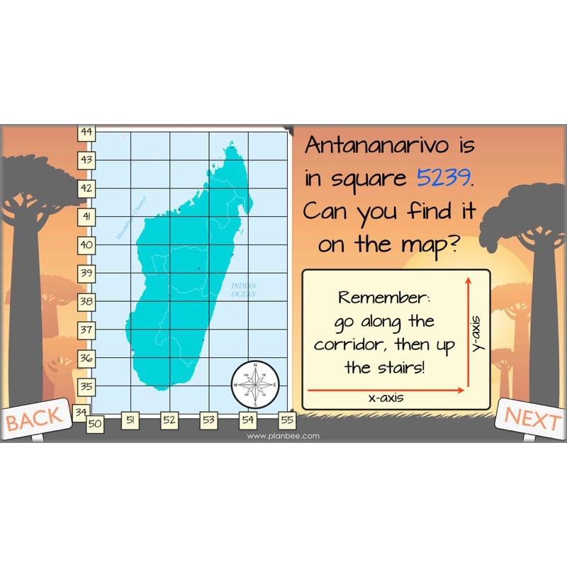 PlanBee Exploring Madagascar: LKS2 Year 3 & Year 4 set of Geography lessons