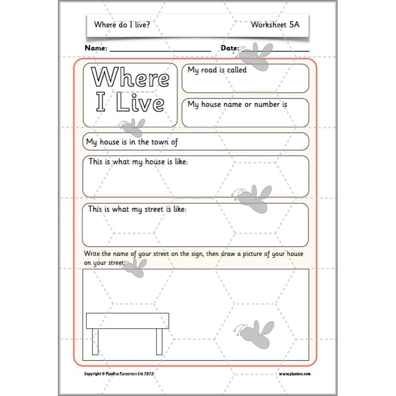 PlanBee Our Local Area KS1 Geography Planning | PlanBee