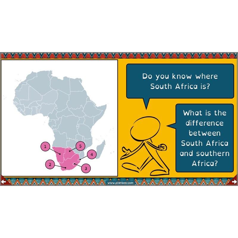 PlanBee Exploring Africa KS2 Geography lessons for Year 5 & Year 6