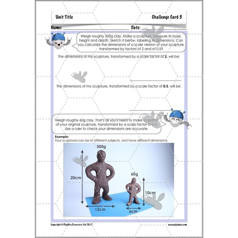 PlanBee Parts and Proportion: ratio KS2 Maths lesson planning