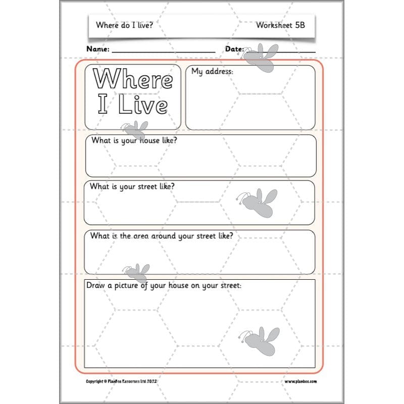 PlanBee Our Local Area KS1 Geography Planning | PlanBee