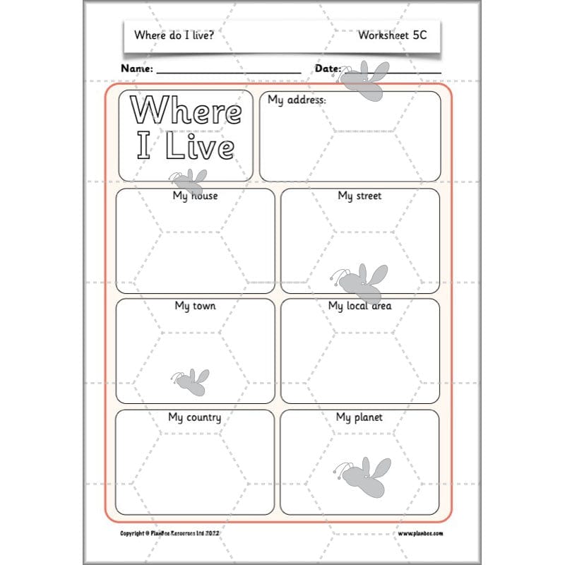 PlanBee Our Local Area KS1 Geography Planning | PlanBee