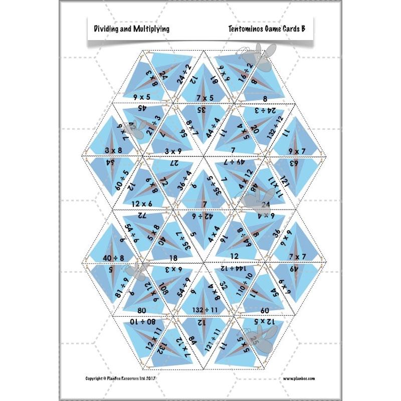PlanBee Dividing & Multiplying - Lesson Plans and Resources for Year 4