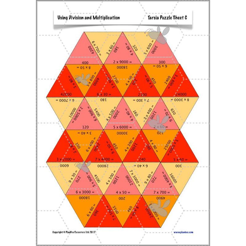 PlanBee Multiplying by Multiples of 10 and 100 - Year 3 Primary Maths Lesson