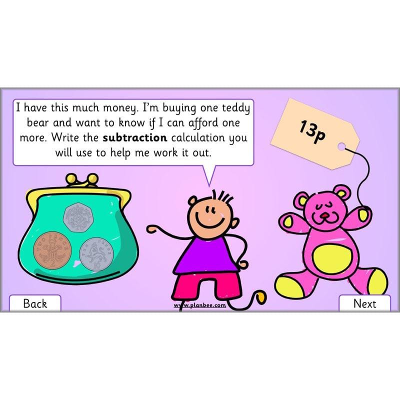 PlanBee Let’s Subtract Big Numbers | Year 2 Maths Plans & Resources | PlanBee