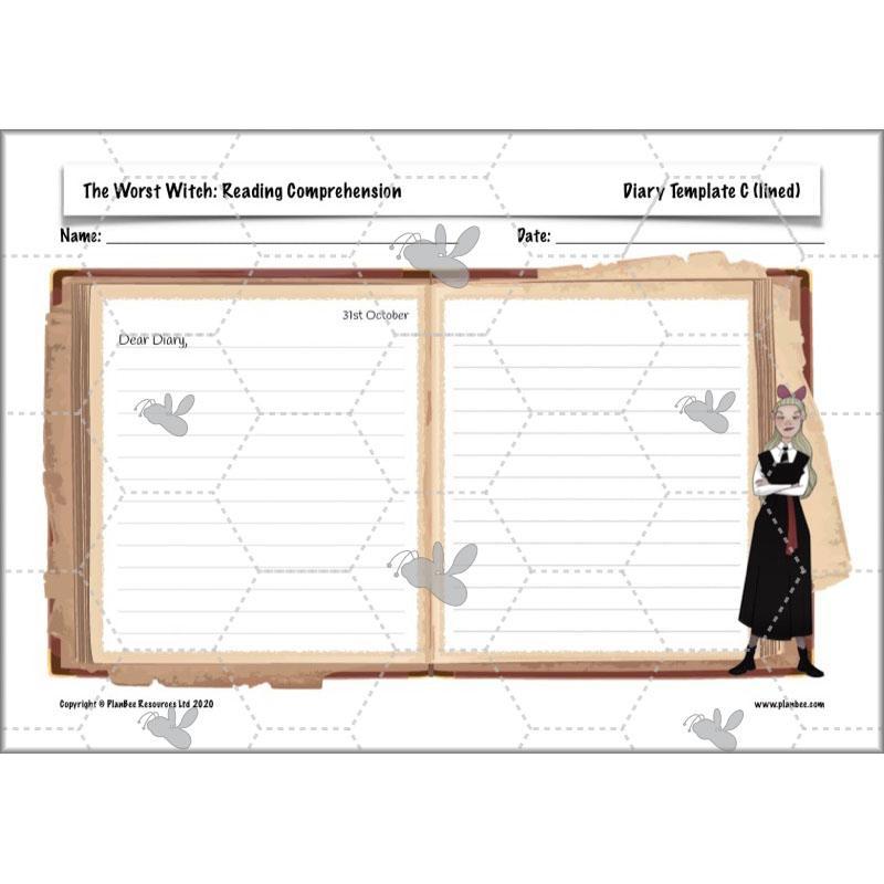 PlanBee The Worst Witch Characters English Pack by PlanBee