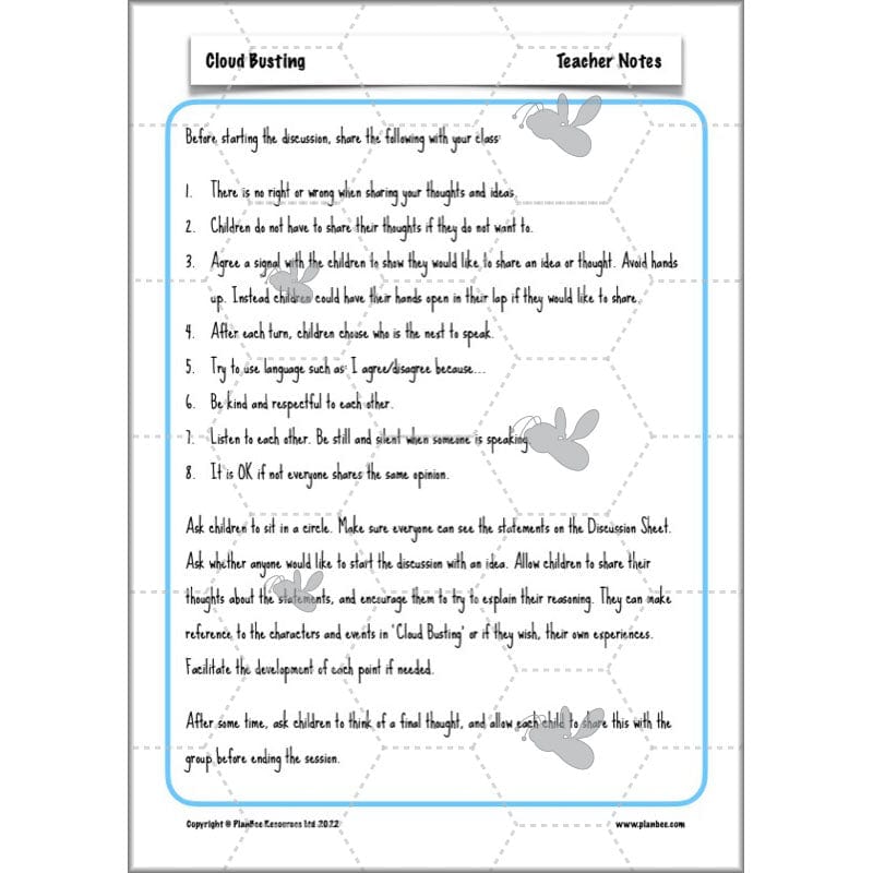 PlanBee Cloud Busting KS2 English Lessons | PlanBee