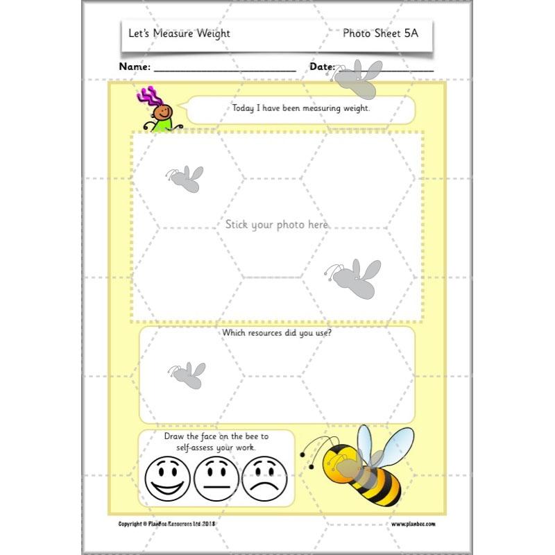 PlanBee Let's Measure Weight - KS1 - Year 2 Maths - Measurement