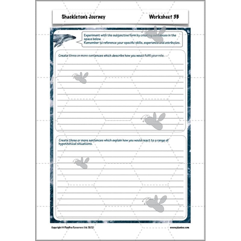 PlanBee Shackleton's Journey KS2 English Planning | PlanBee