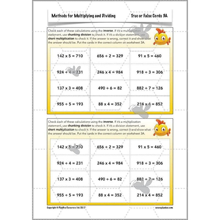 PlanBee Methods for Multiplying and Dividing - Year 5 Maths Planning - PlanBee
