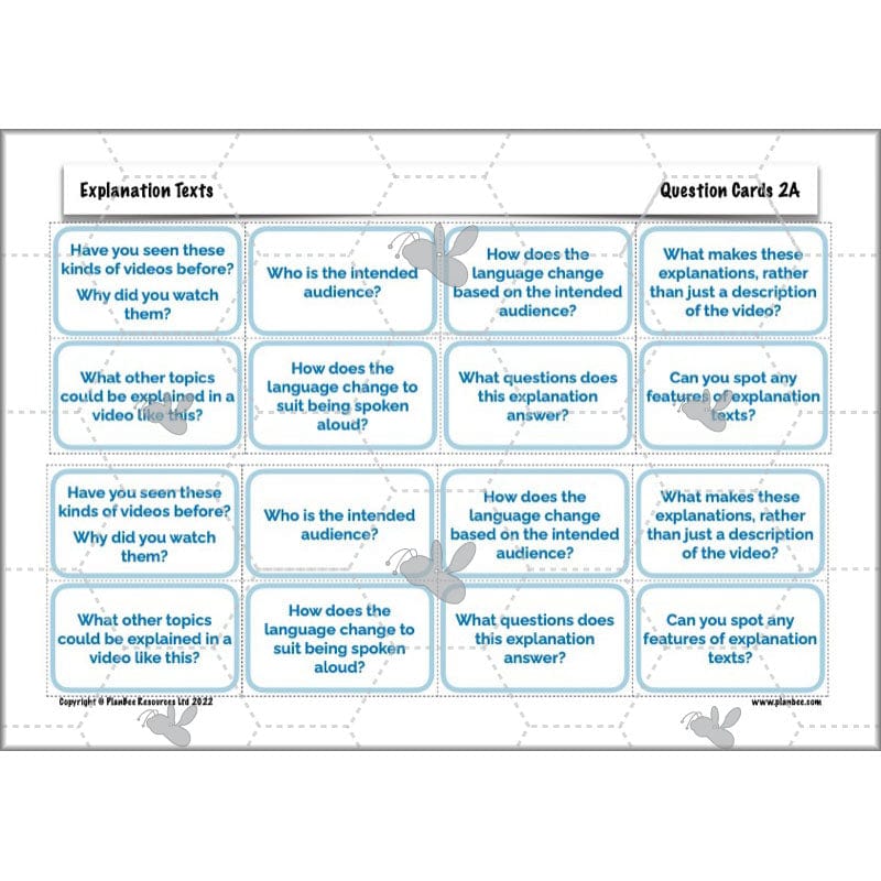 PlanBee Explanation Texts Year 6 - PlanBee English