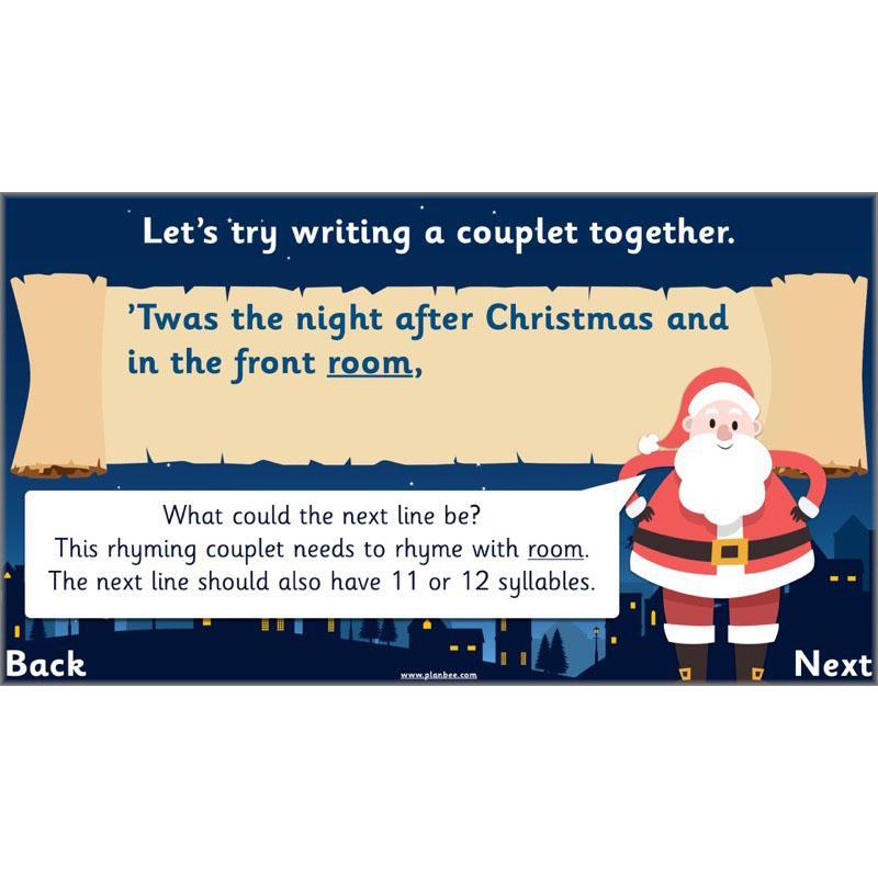 PlanBee Twas the Night Before Christmas Lesson Plans | Year 2 Poetry