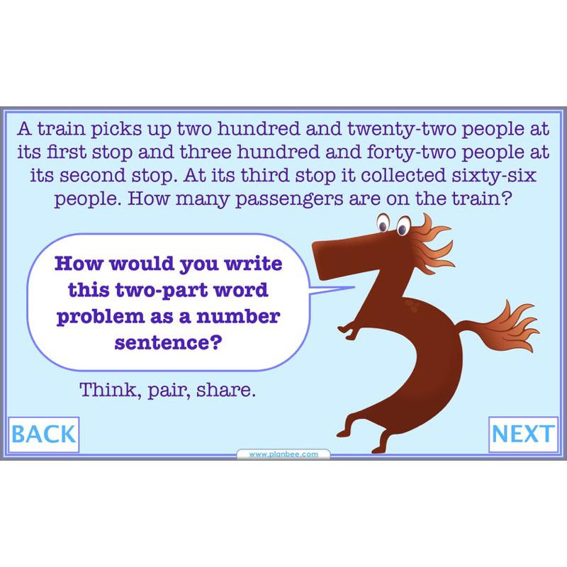 PlanBee Using Place Value: KS2 Maths Planning for Year 3