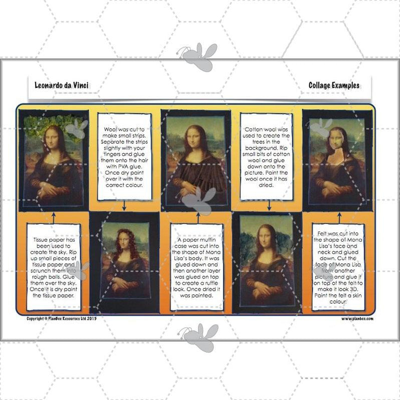 Leonardo da Vinci Art Lessons for KS2 by PlanBee