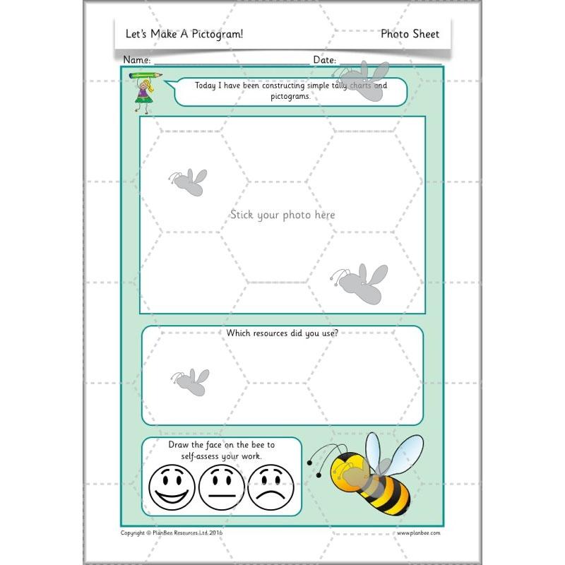 PlanBee Let's Make a Pictogram Year 2 Maths Lessons | PlanBee