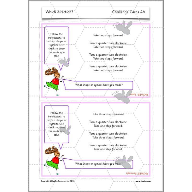 PlanBee Position and Direction Year 1 Maths Lessons by PlanBee