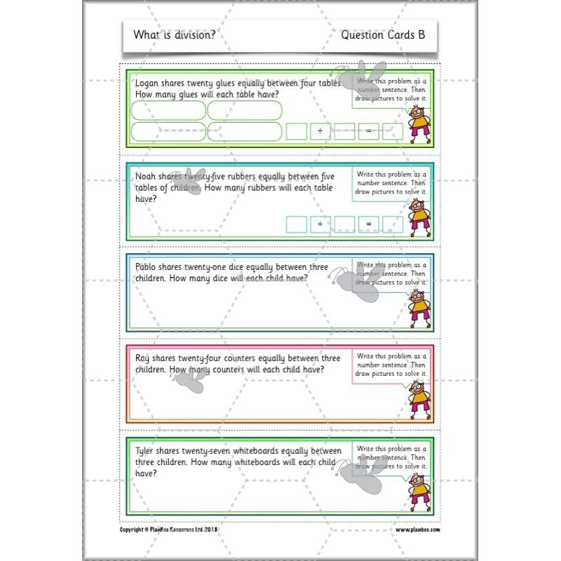 PlanBee What is Division? Year 2 Maths planning | KS1 Division