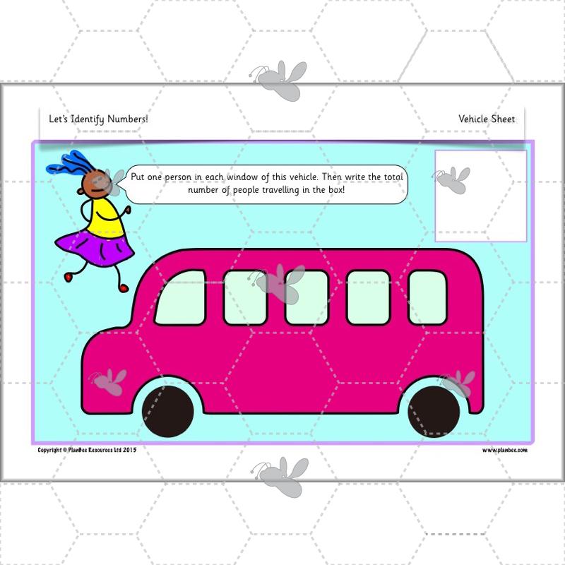 PlanBee Identify Numbers 1-20 Year 1 Maths by PlanBee