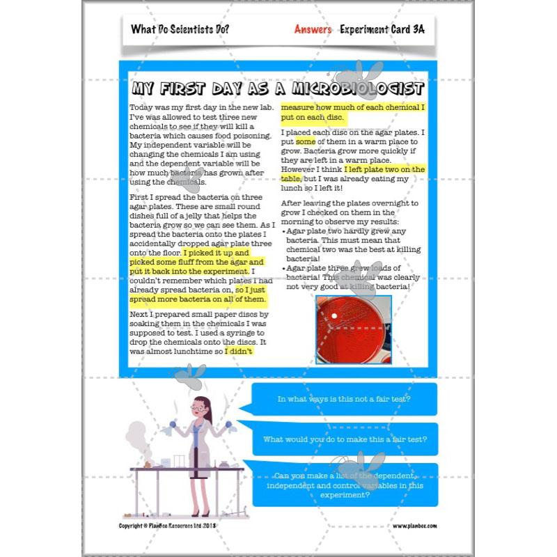 Scientific Enquiry KS2 Lessons - What Do Scientists Do?