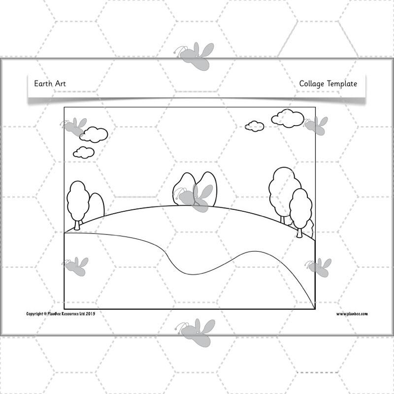 PlanBee Earth Art KS1 Nature Art for Kids by PlanBee