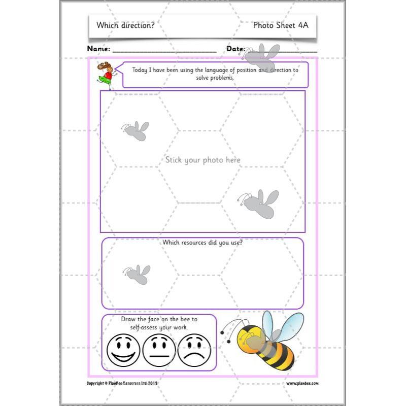 PlanBee Position and Direction Year 1 Maths Lessons by PlanBee