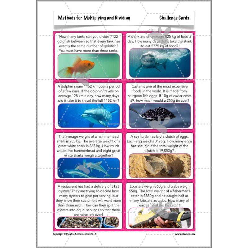 PlanBee Methods for Multiplying and Dividing - Year 5 Maths Planning - PlanBee