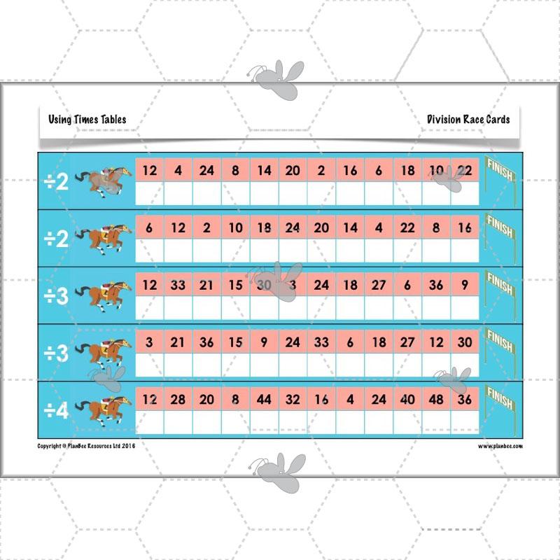 PlanBee Using Times Tables: Year 3 PlanBee Maths Multiplication & Division