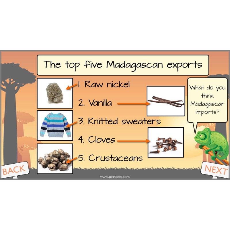 PlanBee Exploring Madagascar: LKS2 Year 3 & Year 4 set of Geography lessons