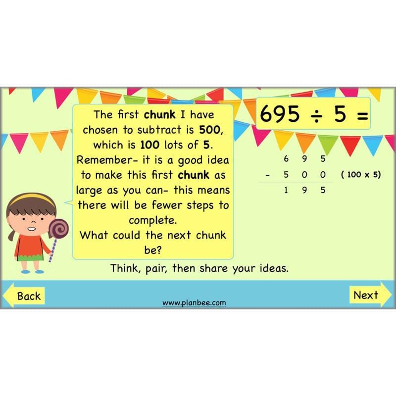 PlanBee Multiplication and Division Methods: Primary Maths Lessons for Year 4