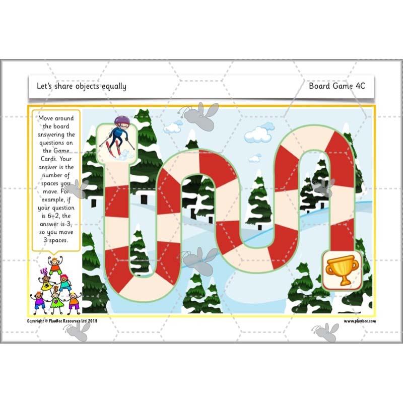 PlanBee Let's share objects equally: Year 1 multiplication and division