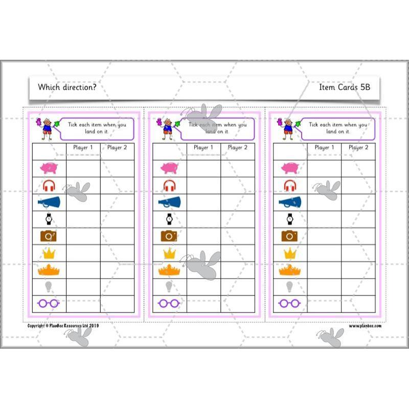 PlanBee Position and Direction Year 1 Maths Lessons by PlanBee