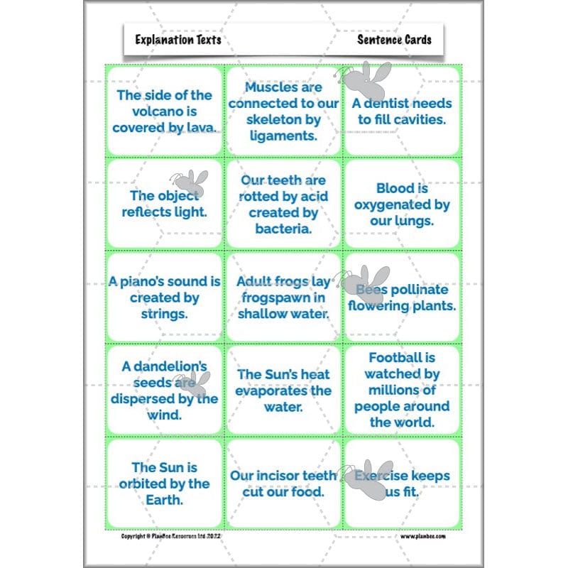 PlanBee Explanation Texts Year 6 - PlanBee English