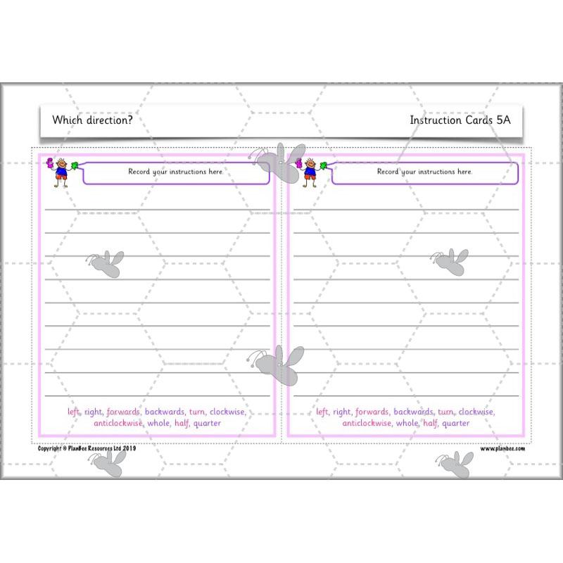 PlanBee Position and Direction Year 1 Maths Lessons by PlanBee