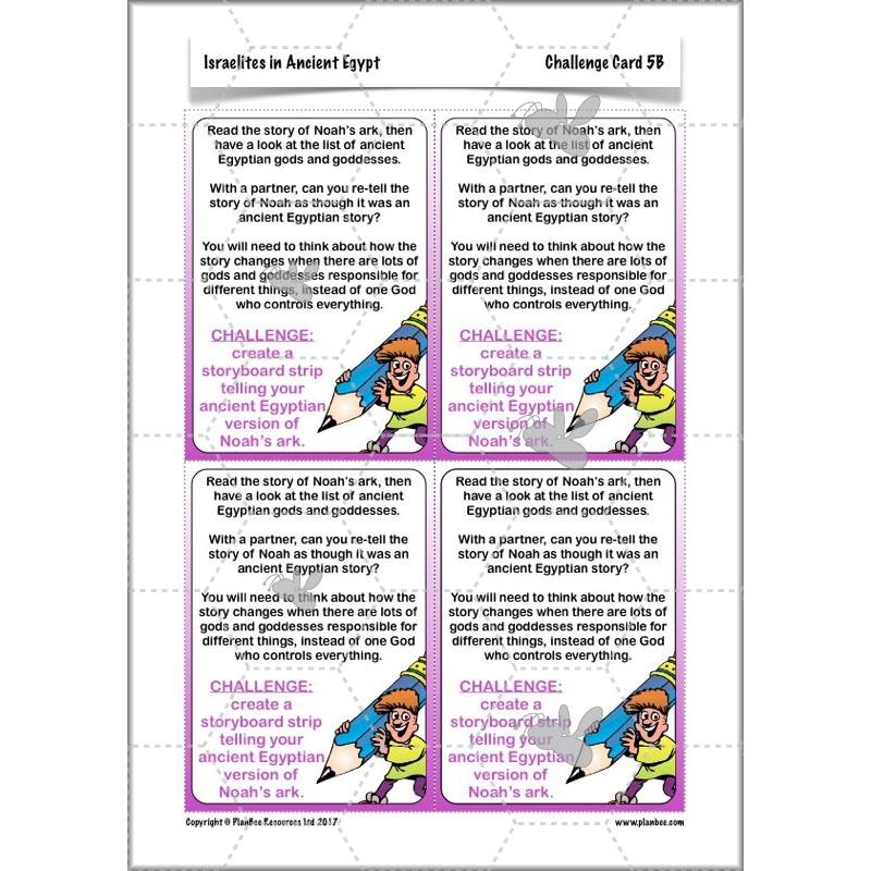PlanBee Israelites in Ancient Egypt - KS2 RE Lesson Plans & Resources