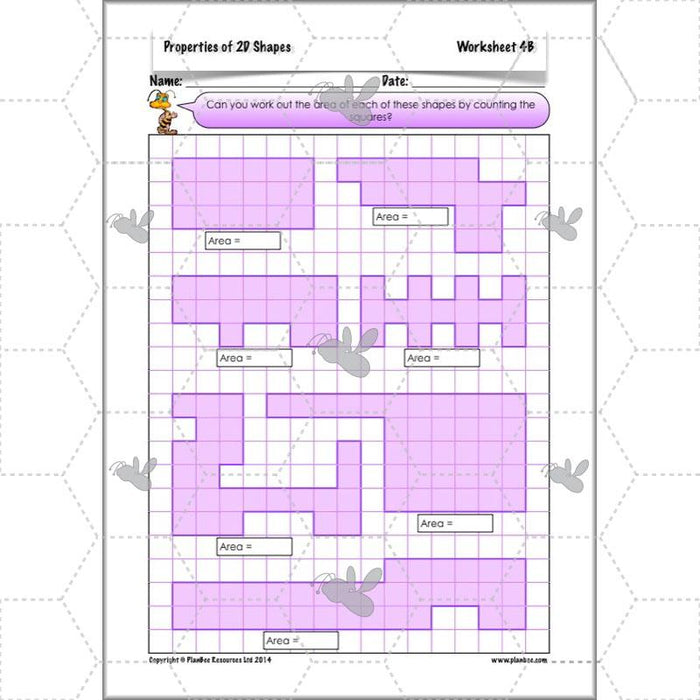 PlanBee Year 4 Properties of 2D Shapes KS2 Maths by PlanBee