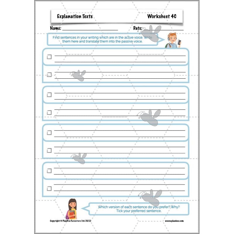 PlanBee Explanation Texts Year 6 - PlanBee English