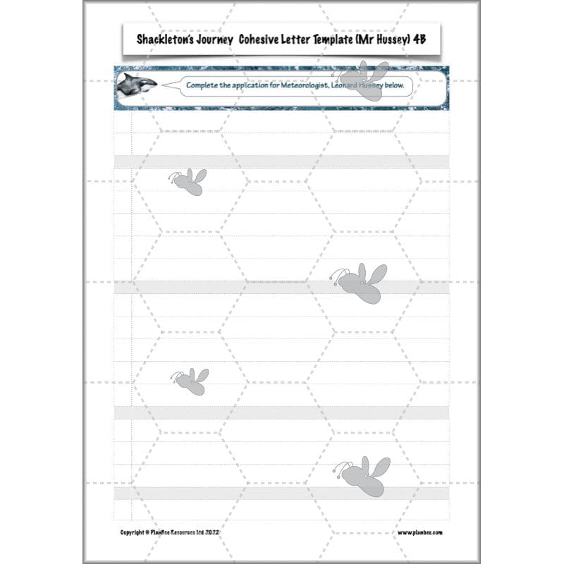 PlanBee Shackleton's Journey KS2 English Planning | PlanBee