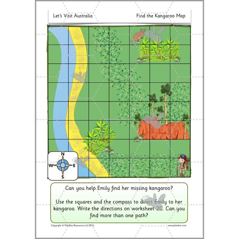 PlanBee Let's visit Australia - KS1 Geography lessons: Year 1 & Year 2