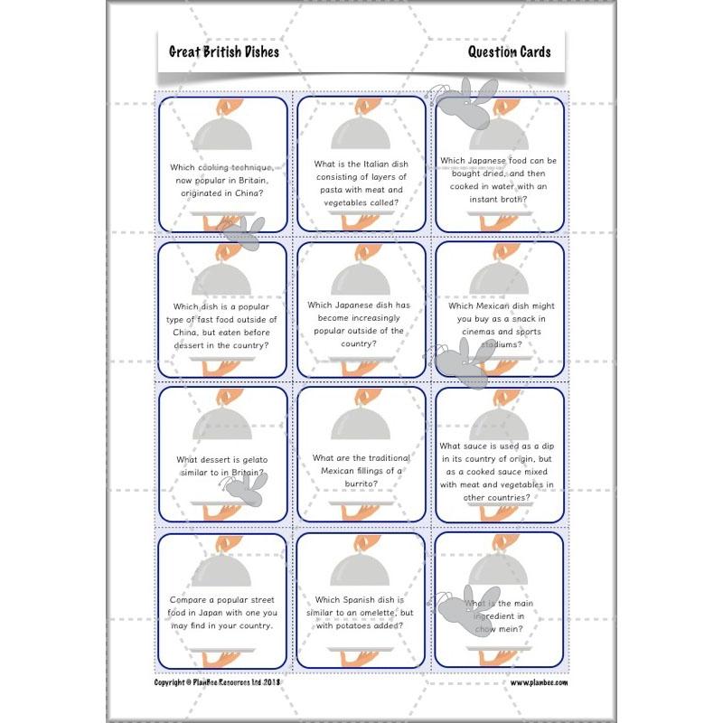 PlanBee Great British Dishes: KS2 DT scheme of work by PlanBee