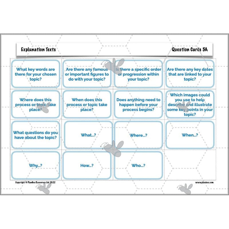 PlanBee Explanation Texts Year 6 - PlanBee English
