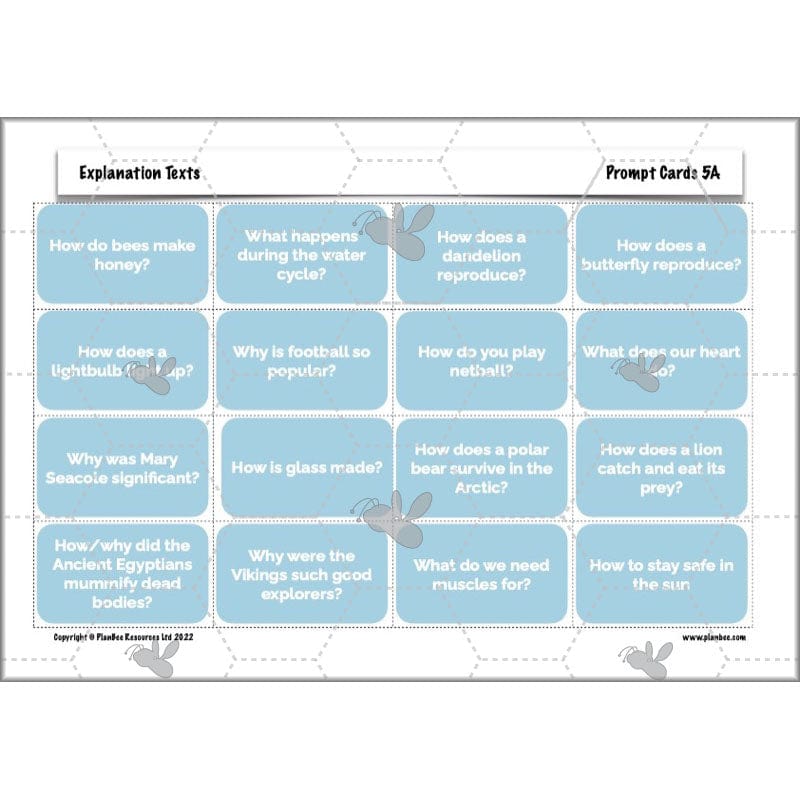 PlanBee Explanation Texts Year 6 - PlanBee English