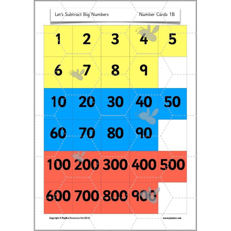 PlanBee Let’s Subtract Big Numbers | Year 2 Maths Plans & Resources | PlanBee
